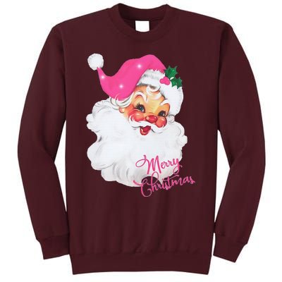 Santa Claus Christmas Design Tall Sweatshirt