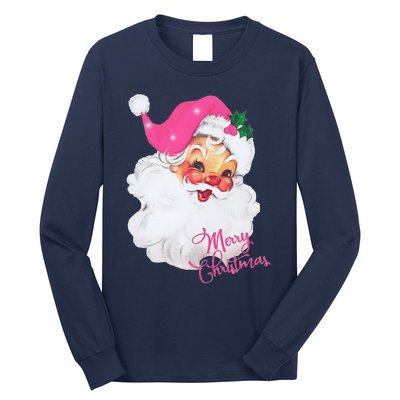 Santa Claus Christmas Design Long Sleeve Shirt