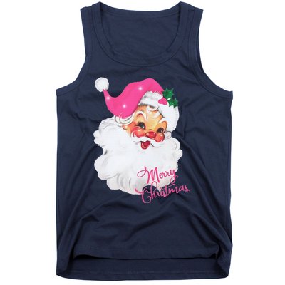 Santa Claus Christmas Design Tank Top