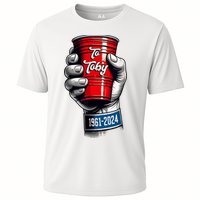 Solo Cup Cheers To Toby Red Solo Cup Cooling Performance Crew T-Shirt