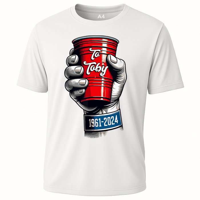 Solo Cup Cheers To Toby Red Solo Cup Cooling Performance Crew T-Shirt