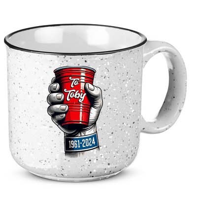 Solo Cup Cheers To Toby Red Solo Cup 15oz Campfire Ceramic Mug