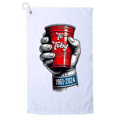 Solo Cup Cheers To Toby Red Solo Cup Golf Towel