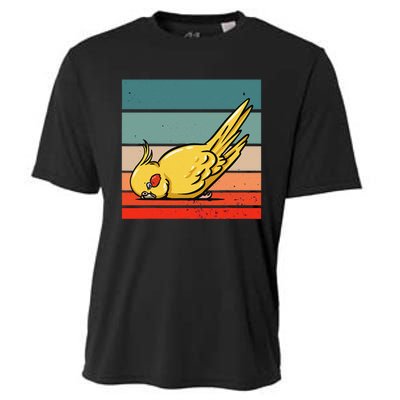 Sleeping Cockatiel Cute Factor Birds Animal Nature Relaxing Cooling Performance Crew T-Shirt