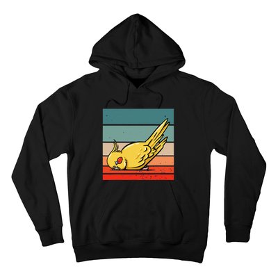 Sleeping Cockatiel Cute Factor Birds Animal Nature Relaxing Hoodie