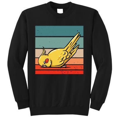 Sleeping Cockatiel Cute Factor Birds Animal Nature Relaxing Sweatshirt