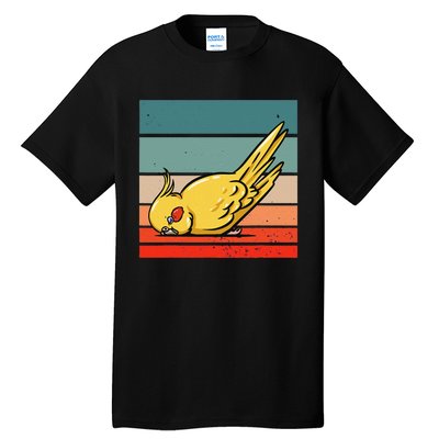 Sleeping Cockatiel Cute Factor Birds Animal Nature Relaxing Tall T-Shirt