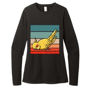 Sleeping Cockatiel Cute Factor Birds Animal Nature Relaxing Womens CVC Long Sleeve Shirt