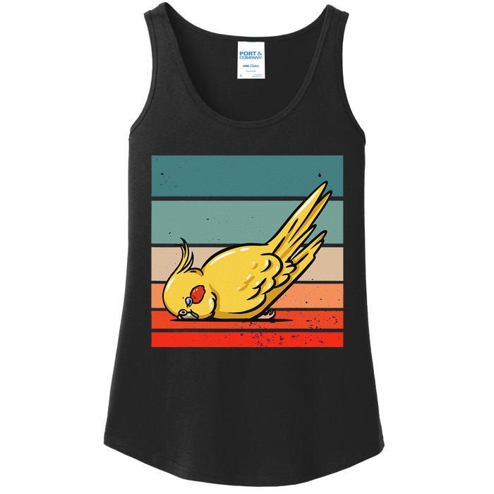 Sleeping Cockatiel Cute Factor Birds Animal Nature Relaxing Ladies Essential Tank