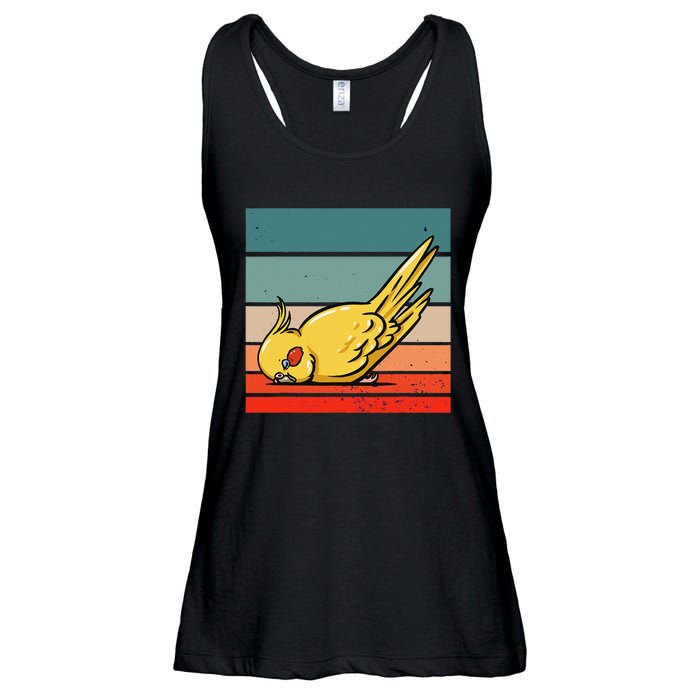 Sleeping Cockatiel Cute Factor Birds Animal Nature Relaxing Ladies Essential Flowy Tank