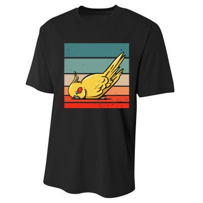 Sleeping Cockatiel Cute Factor Birds Animal Nature Relaxing Performance Sprint T-Shirt