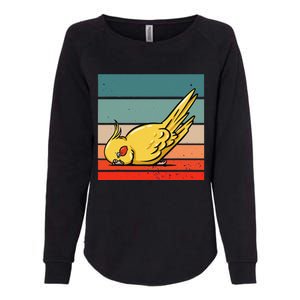 Sleeping Cockatiel Cute Factor Birds Animal Nature Relaxing Womens California Wash Sweatshirt