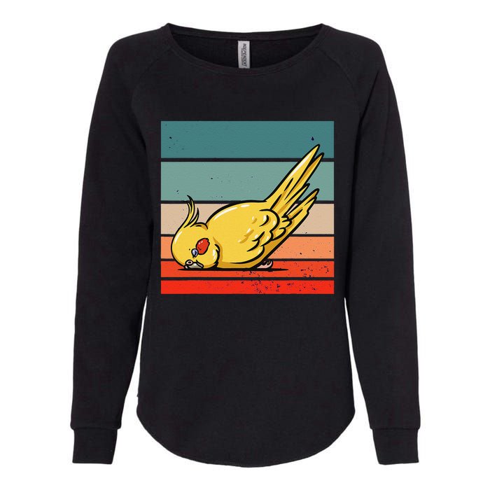 Sleeping Cockatiel Cute Factor Birds Animal Nature Relaxing Womens California Wash Sweatshirt