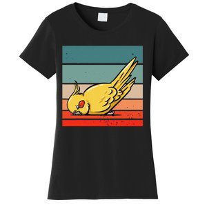 Sleeping Cockatiel Cute Factor Birds Animal Nature Relaxing Women's T-Shirt