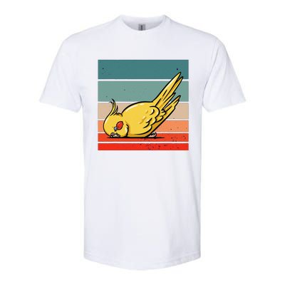 Sleeping Cockatiel Cute Factor Birds Animal Nature Relaxing Softstyle CVC T-Shirt