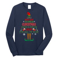 Spread Christmas Cheer Sing Out Loud Funny Festive Christmas Long Sleeve Shirt