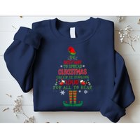 Spread Christmas Cheer Sing Out Loud Funny Festive Christmas Sweatshirt