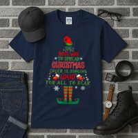 Spread Christmas Cheer Sing Out Loud Funny Festive Christmas Tall T-Shirt