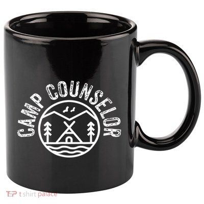 Summer Camp Counselor Staff Gift 11oz C Handle Ceramic Mug