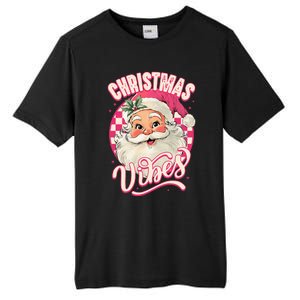 Santa Claus Christmas Vibes Pajamas Xmas Tall Fusion ChromaSoft Performance T-Shirt