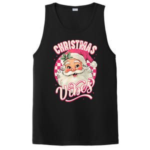 Santa Claus Christmas Vibes Pajamas Xmas PosiCharge Competitor Tank