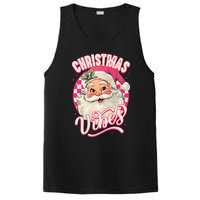 Santa Claus Christmas Vibes Pajamas Xmas PosiCharge Competitor Tank