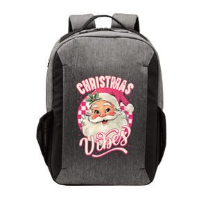 Santa Claus Christmas Vibes Pajamas Xmas Vector Backpack