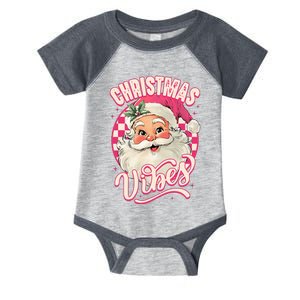 Santa Claus Christmas Vibes Pajamas Xmas Infant Baby Jersey Bodysuit