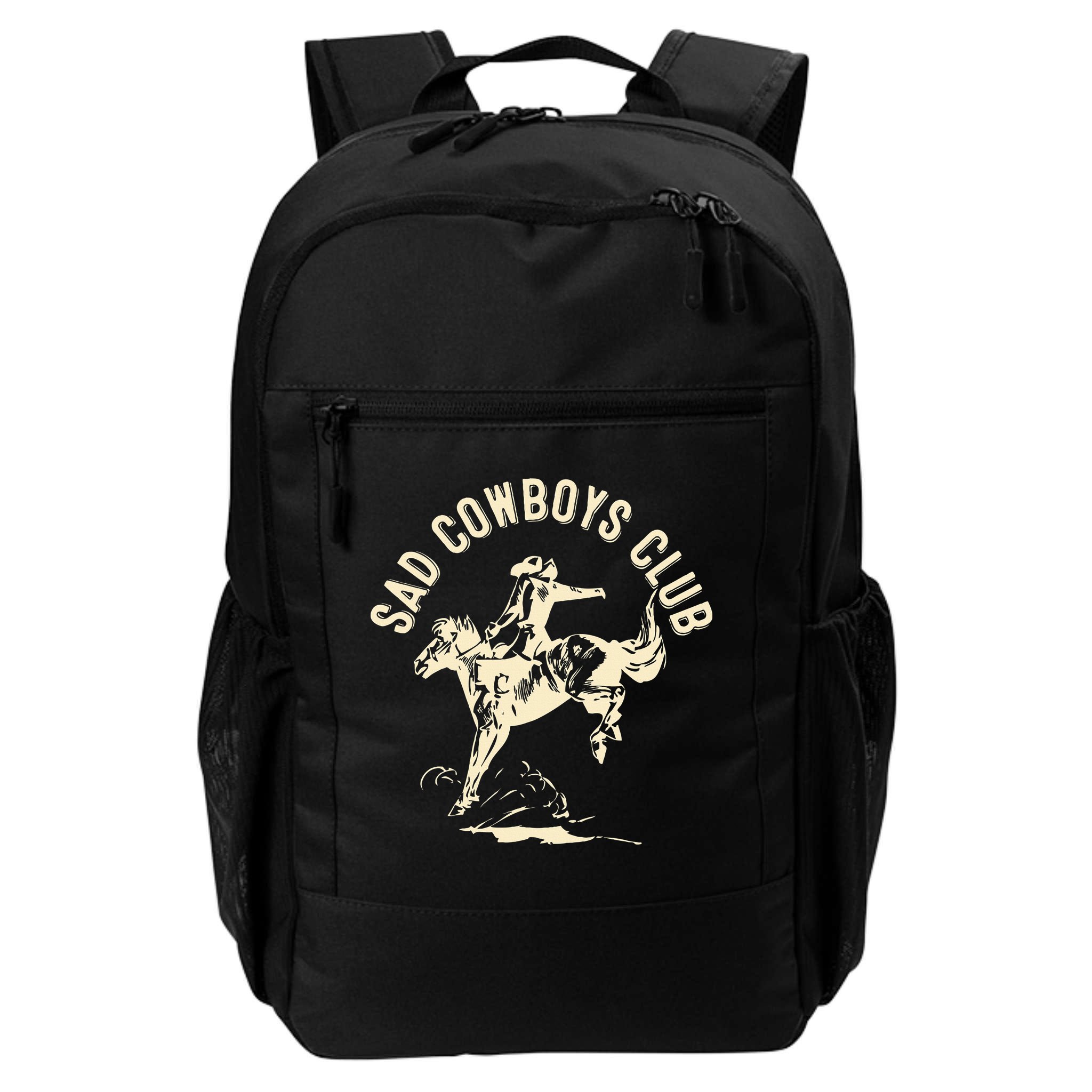 Sad Cowboys Club Sad Country Music Style Enthusiast Backpack