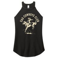 Sad Cowboys Club Sad Country Music Style Enthusiast Women's Perfect Tri Rocker Tank