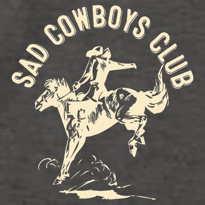 Sad Cowboys Club Sad Country Music Style Enthusiast Vector Backpack