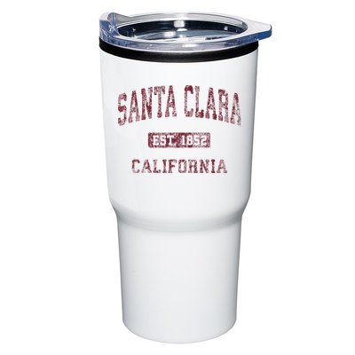 Santa Clara California Ca Vintage Athletic Sports Design Tumbler