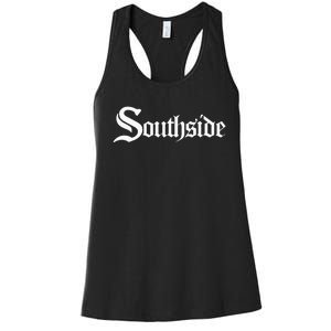 Southside Chi City Chicago Women's Racerback Tank