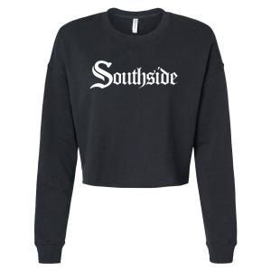 Southside Chi City Chicago Cropped Pullover Crew