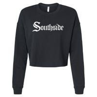 Southside Chi City Chicago Cropped Pullover Crew