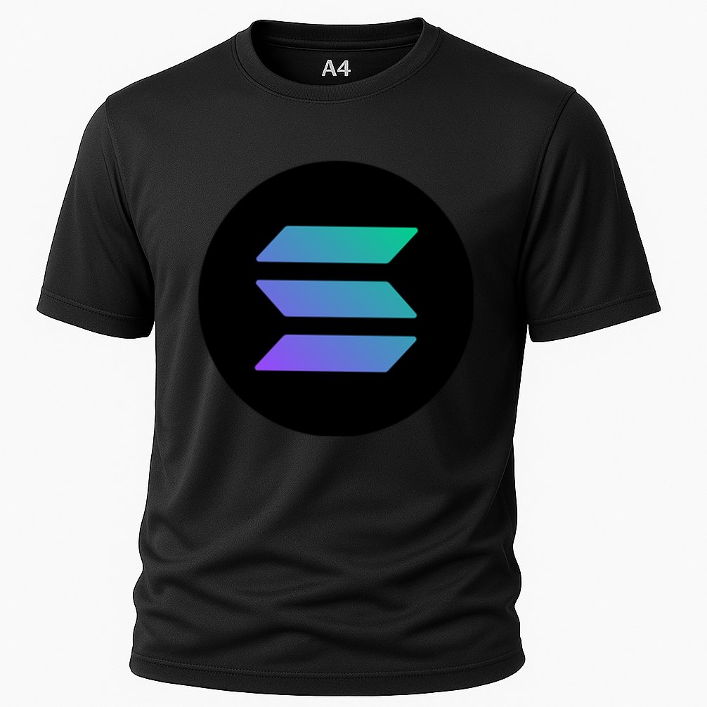 Solana Crypto Currency Performance Shirt