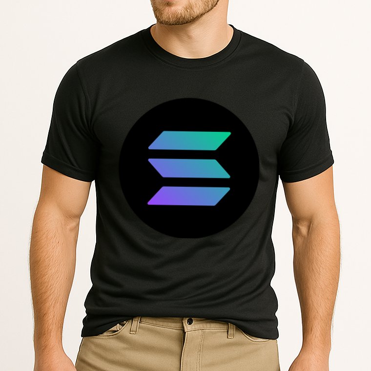 Solana Crypto Currency Performance Shirt