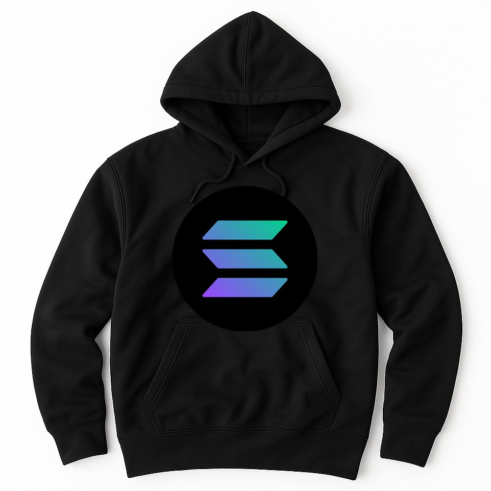 Solana Crypto Currency Hoodie