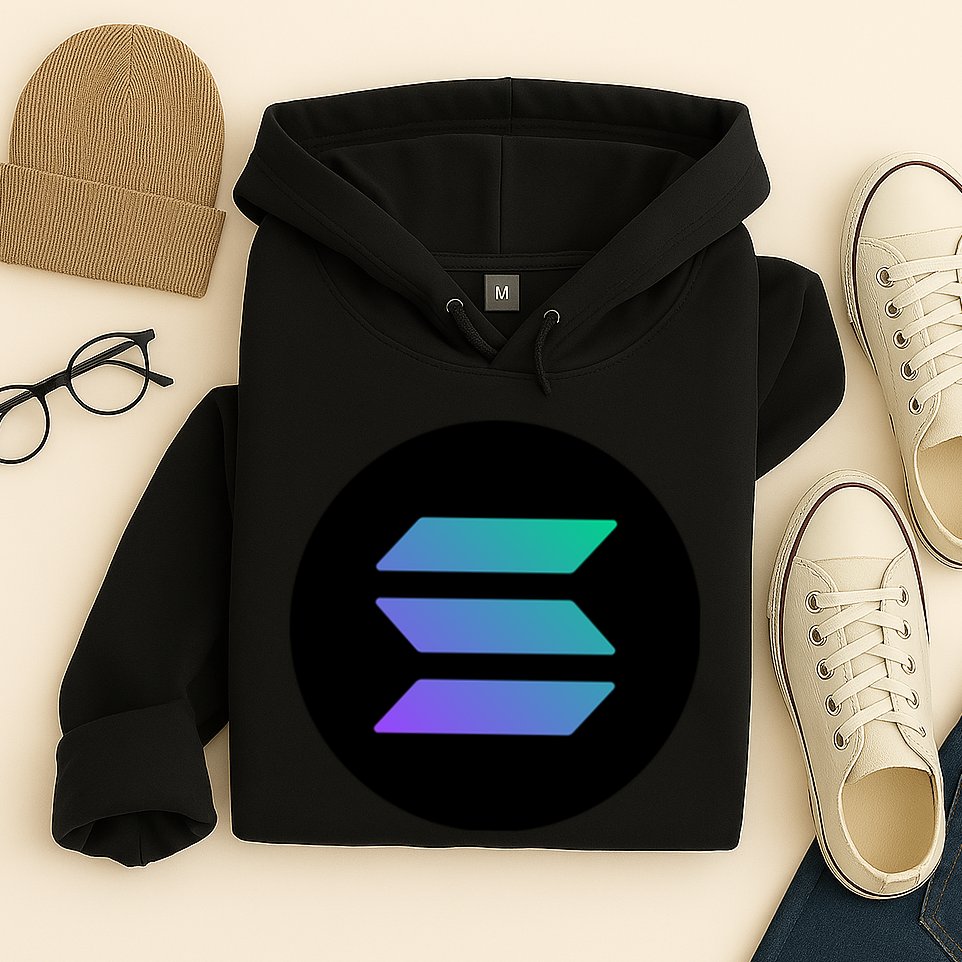 Solana Crypto Currency Hoodie