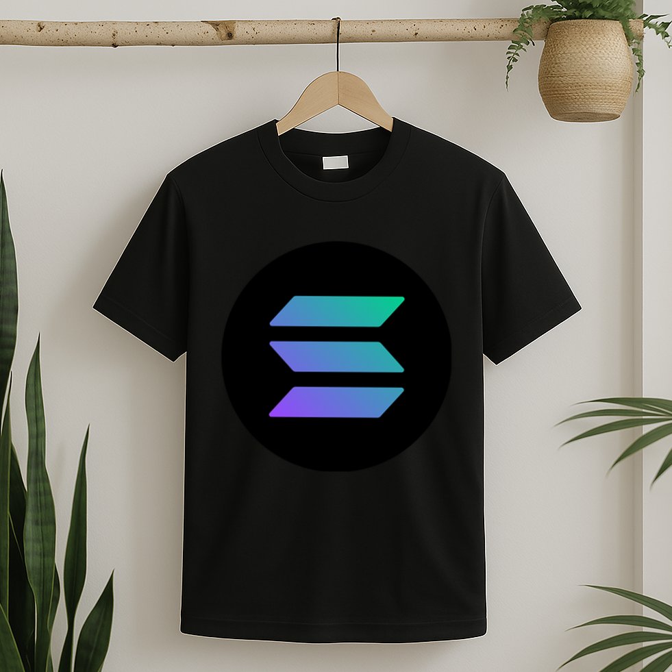 Solana Crypto Currency T-Shirt