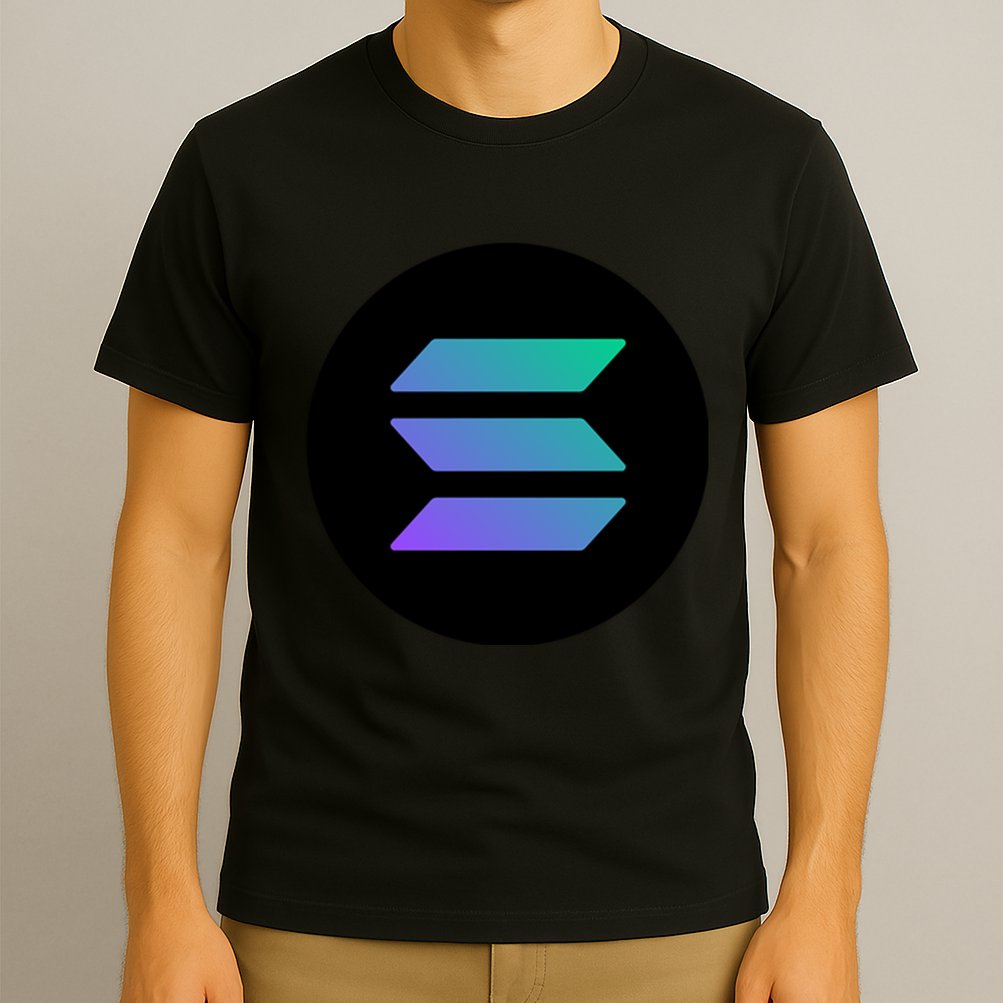 Solana Crypto Currency T-Shirt