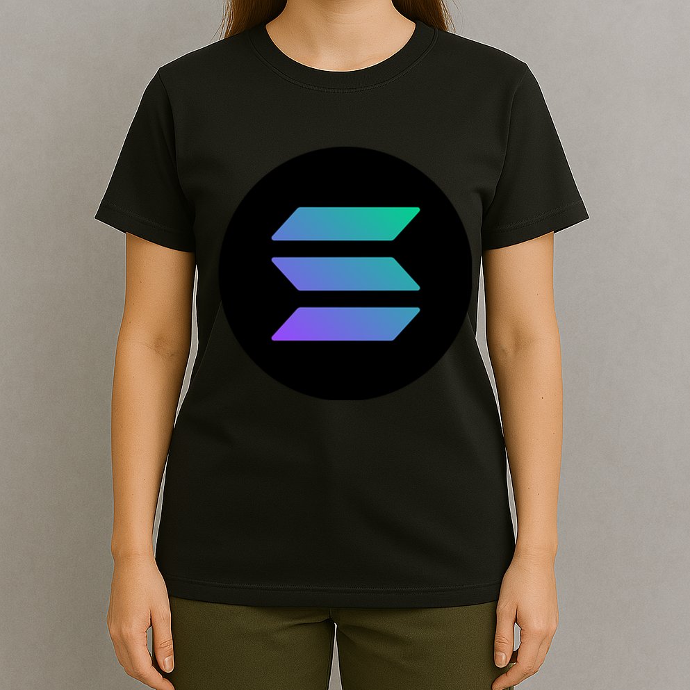 Solana Crypto Currency T-Shirt