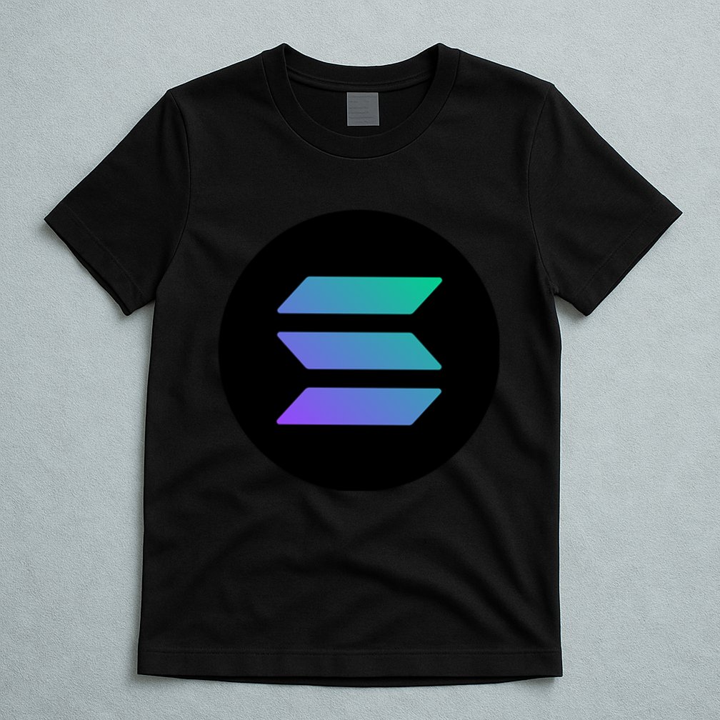 Solana Crypto Currency T-Shirt