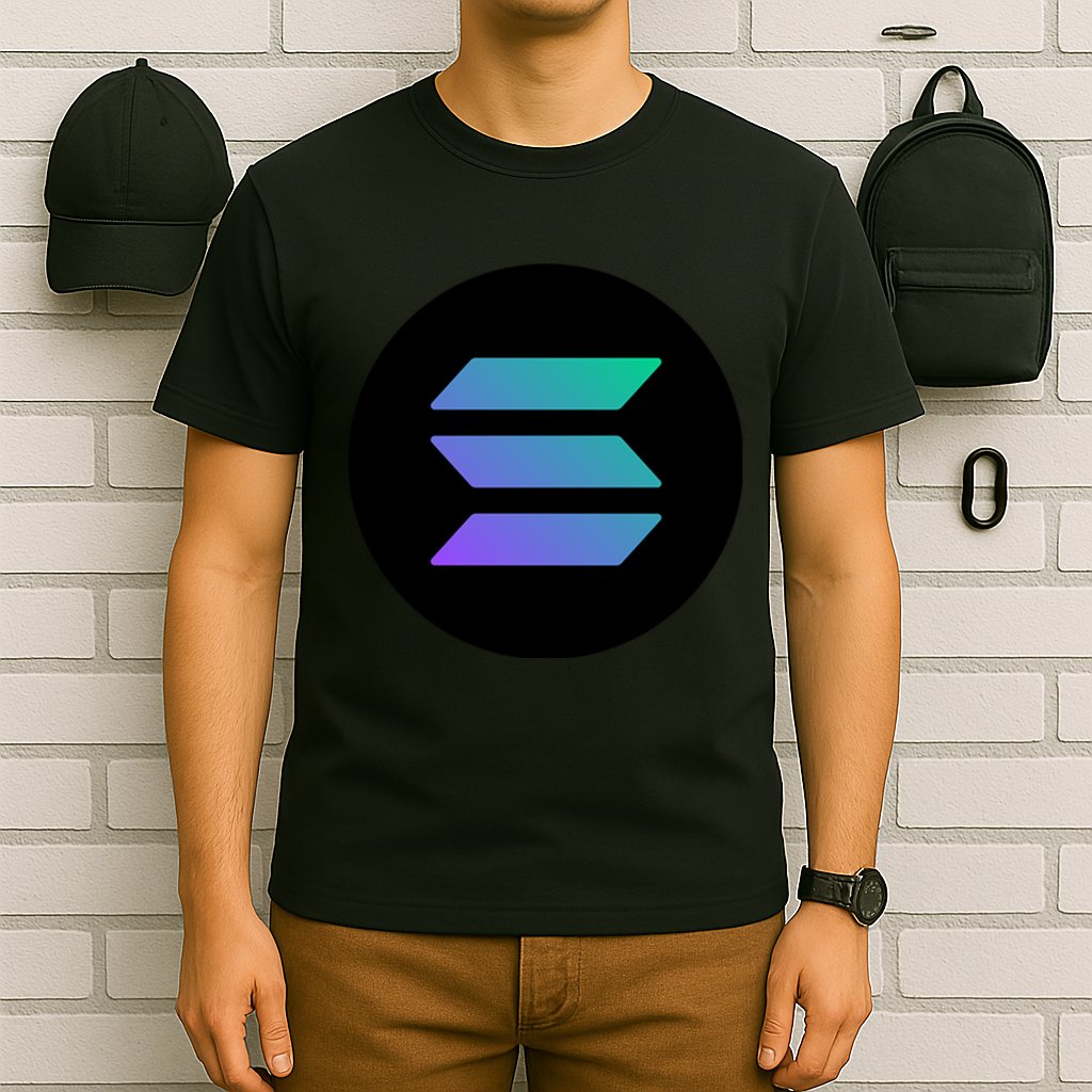 Solana Crypto Currency T-Shirt