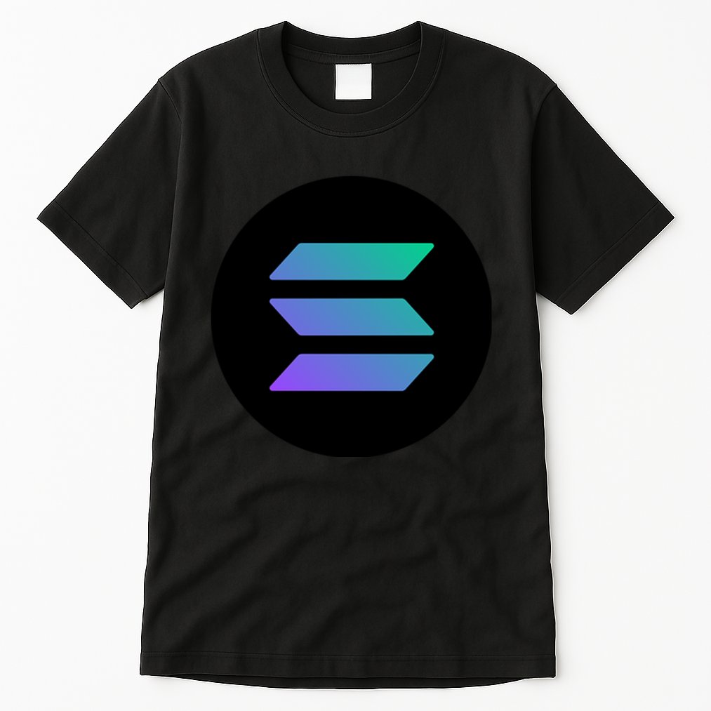 Solana Crypto Currency Tall T-Shirt