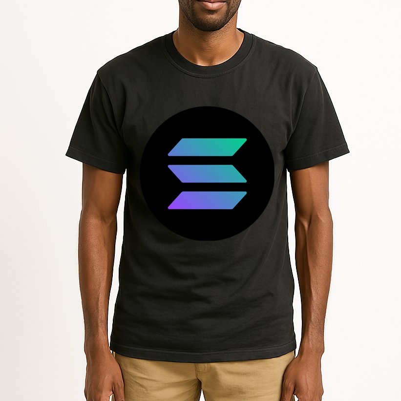 Solana Crypto Currency Tall T-Shirt