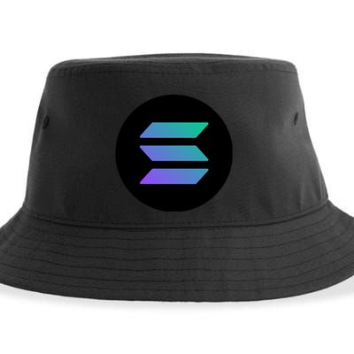 Solana Crypto Currency Sustainable Bucket Hat