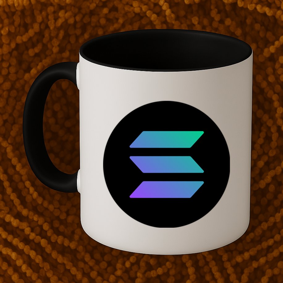 Solana Crypto Currency Mug