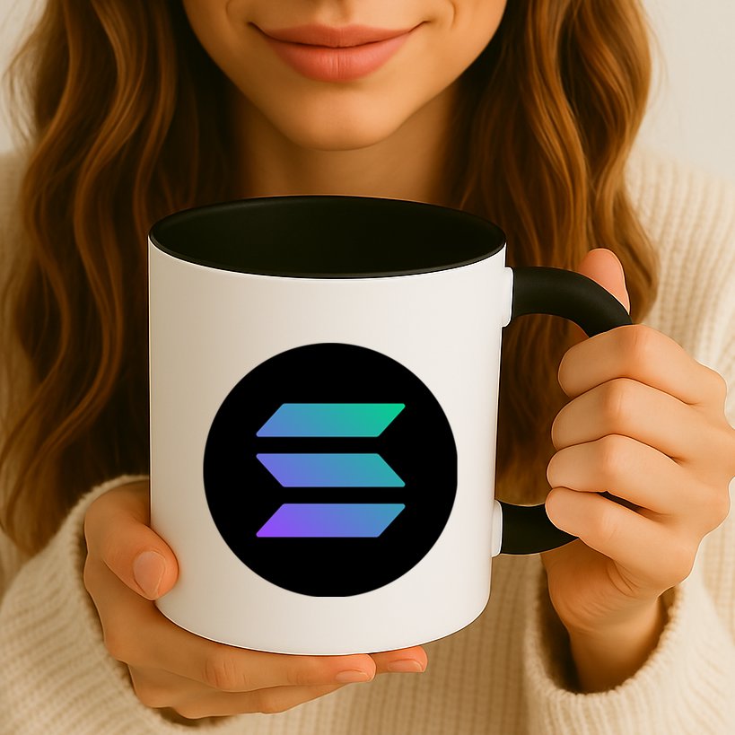 Solana Crypto Currency Mug