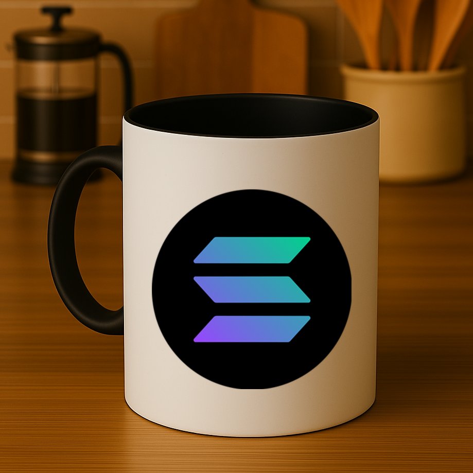 Solana Crypto Currency Mug